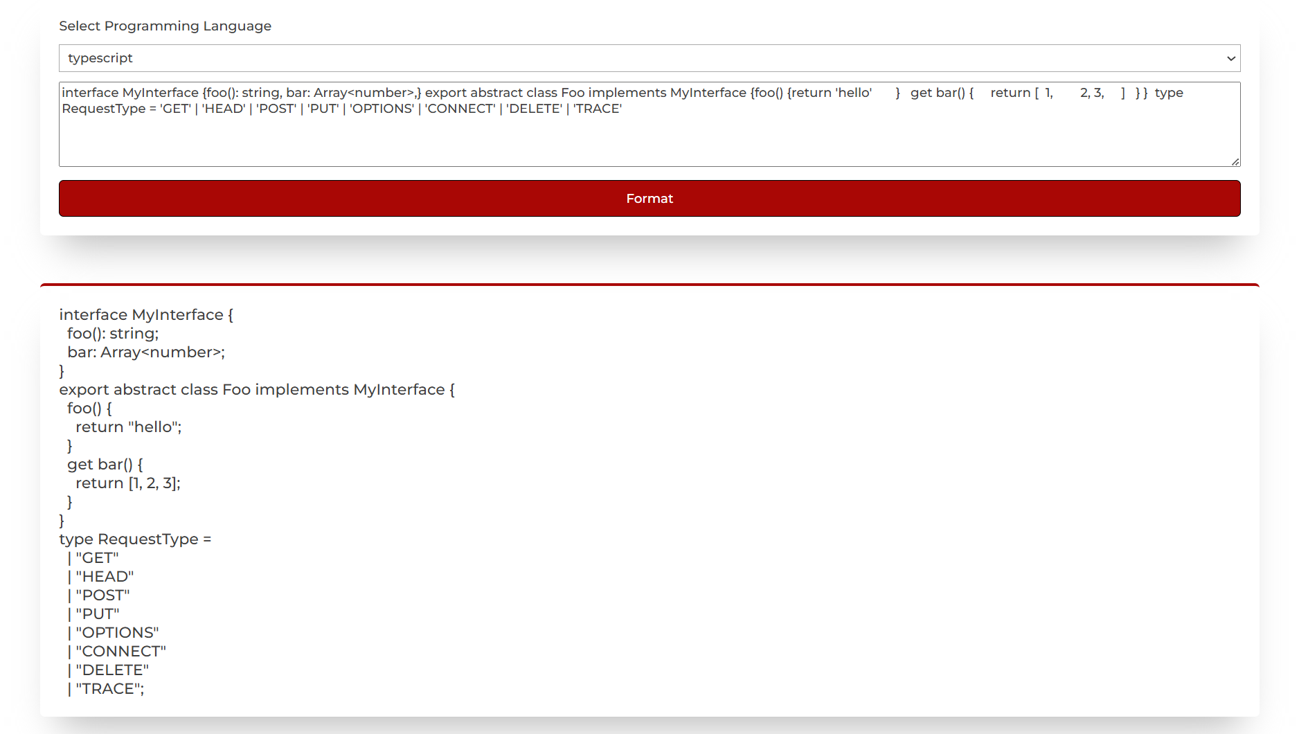 One Format - Overview (O11) | OutSystems