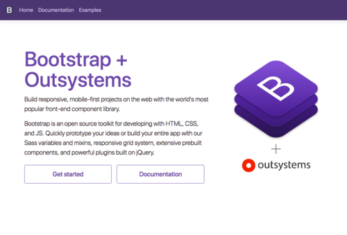 Bootstrap 4 - Overview (O11) | OutSystems