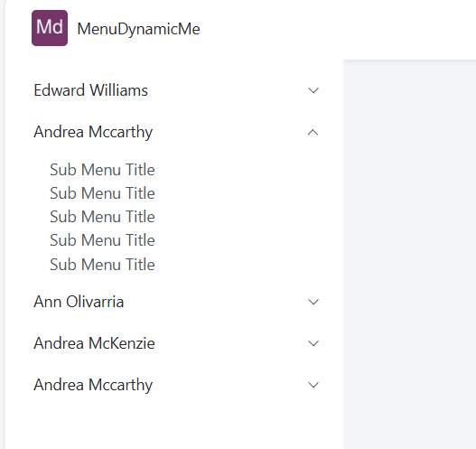 Dynamic Menu Two Level - Overview (O11) | OutSystems