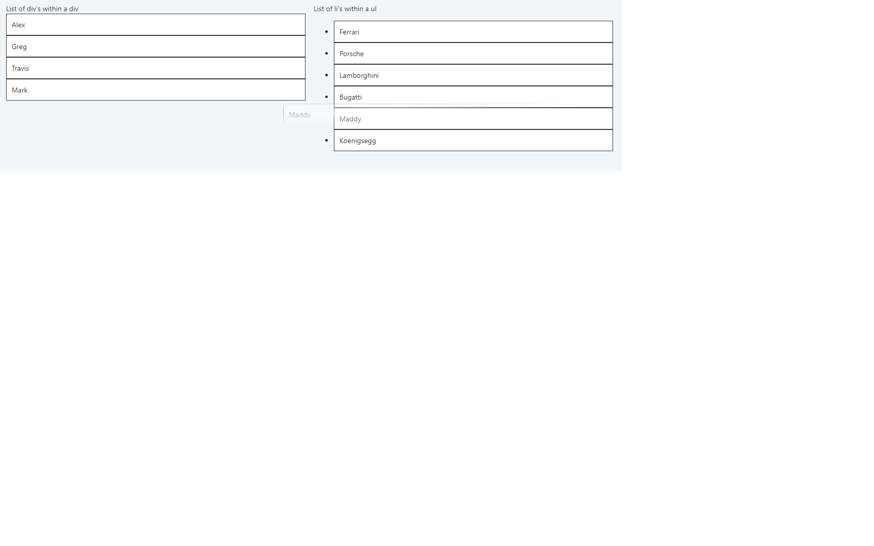 Sortable AF - Overview (O11) | OutSystems