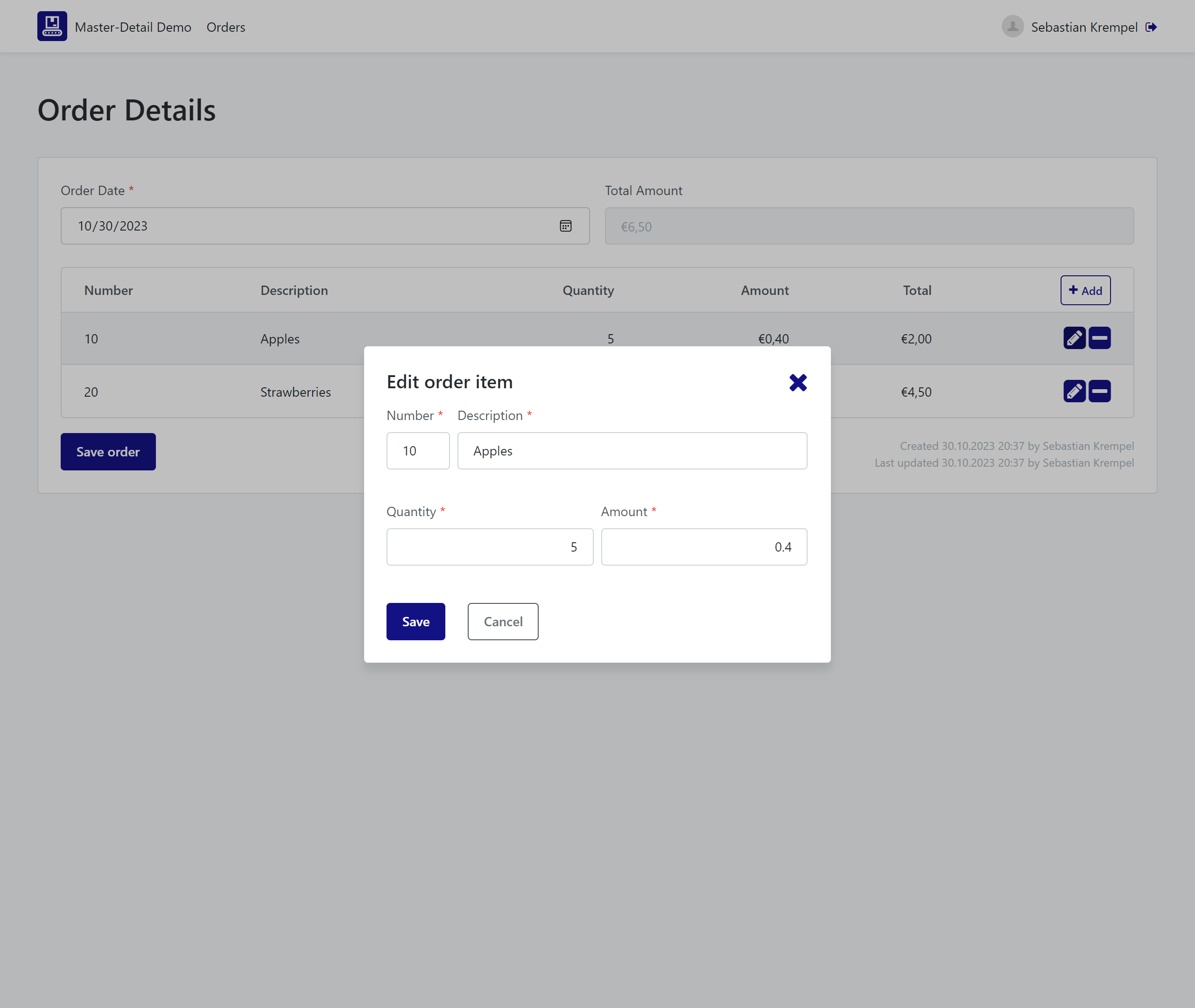 Master-Detail data in OutSystems (Demo) - Overview (O11) | OutSystems