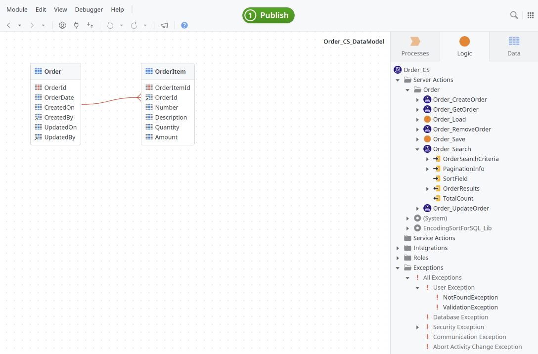 Master-Detail data in OutSystems (Demo) - Overview (O11) | OutSystems