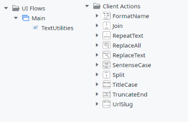 Client Side Text Utils O11 - Overview (O11) | OutSystems