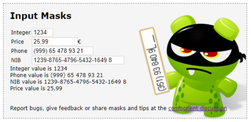 Input Masks - Overview (O11) | OutSystems