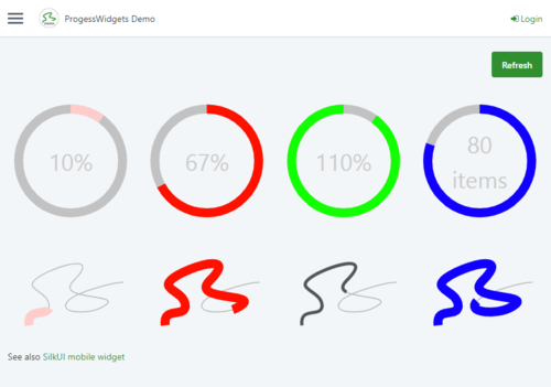 Software Progress Placeholder ProgressWidgets - Overview (O11) | OutSystems