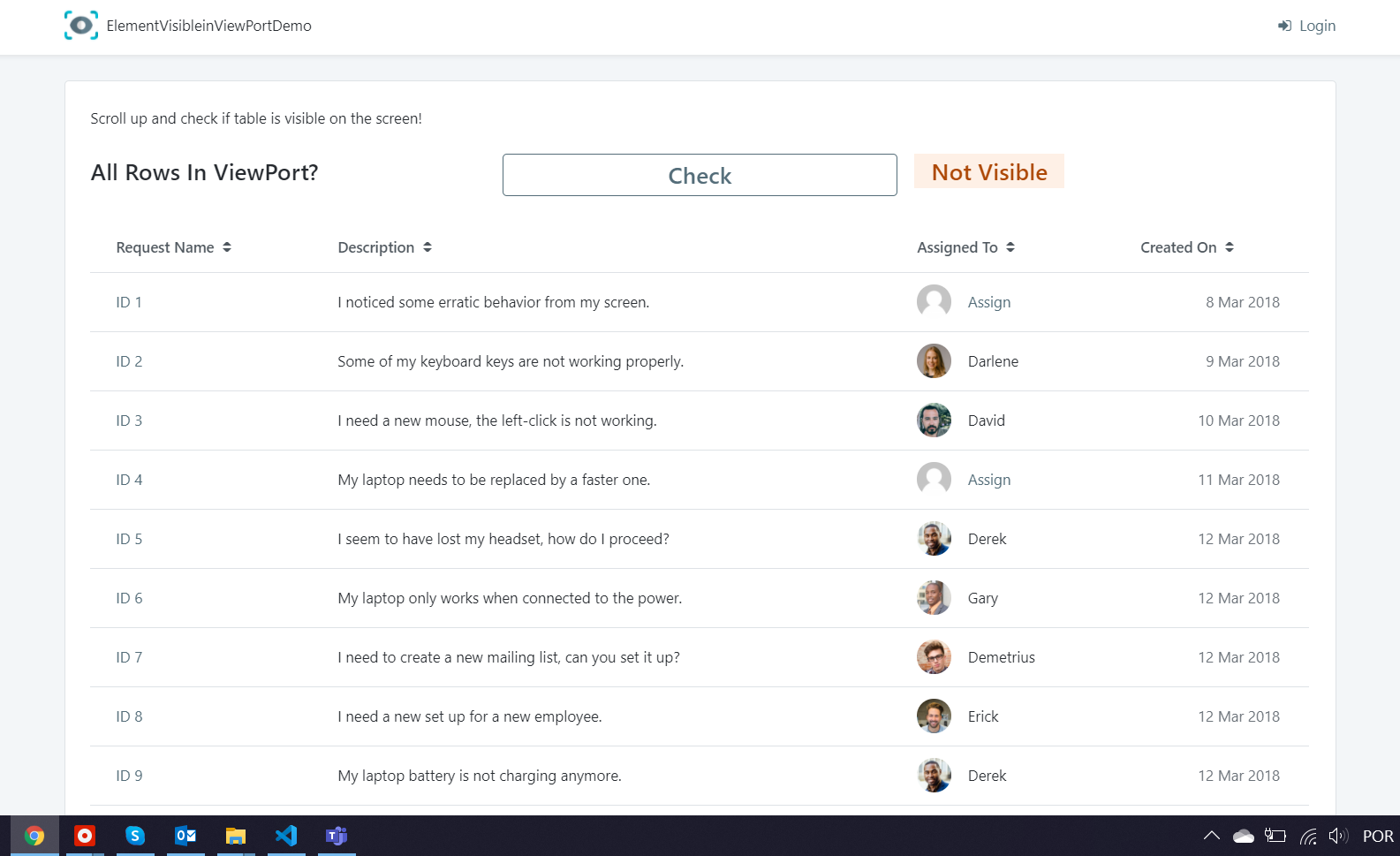 Element Visible In ViewPort - Overview (O11) | OutSystems