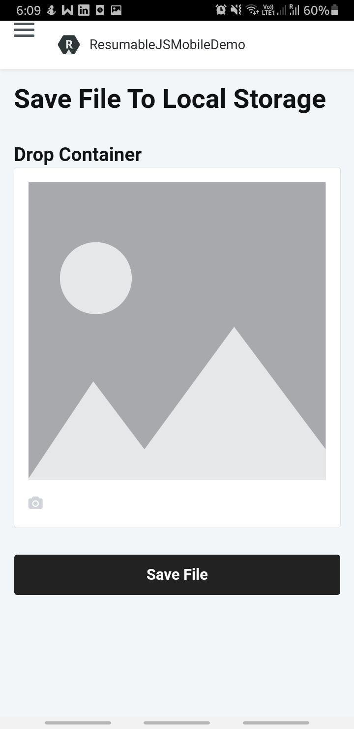 ResumableJS - Mobile - Overview (O11) | OutSystems