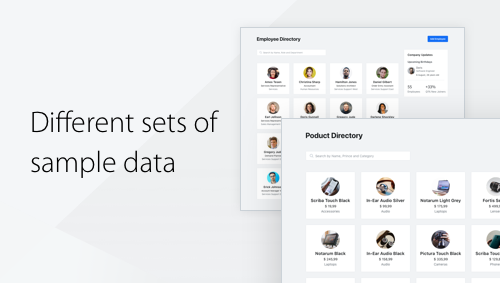 OutSystems Sample Data - Overview (O11) | OutSystems