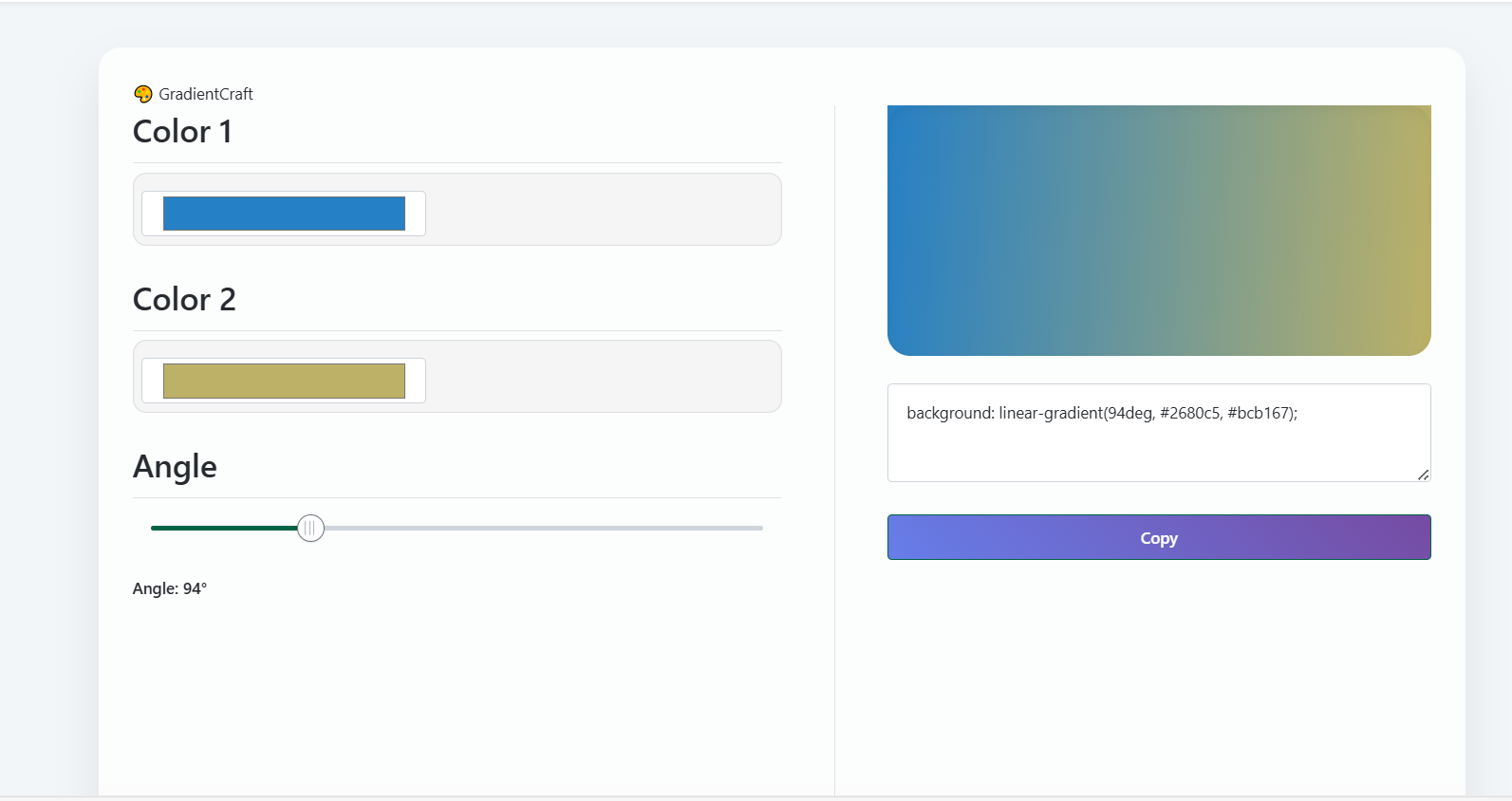 GradientCraft – Dynamic Gradient Generator - Overview (O11) | OutSystems