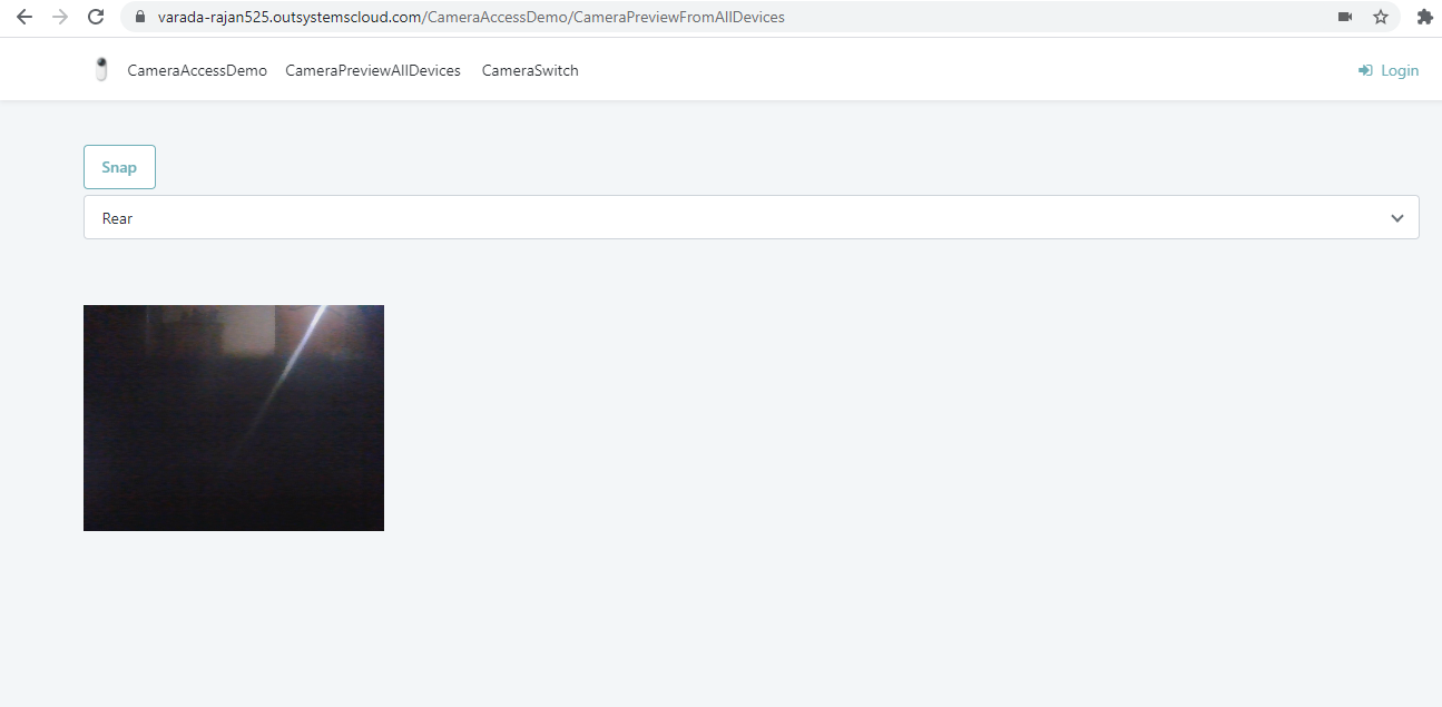 Camera Access - Overview (O11) | OutSystems