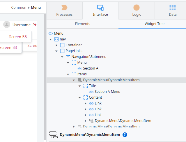 Multilevel Submenu Reactive - Overview (O11) | OutSystems