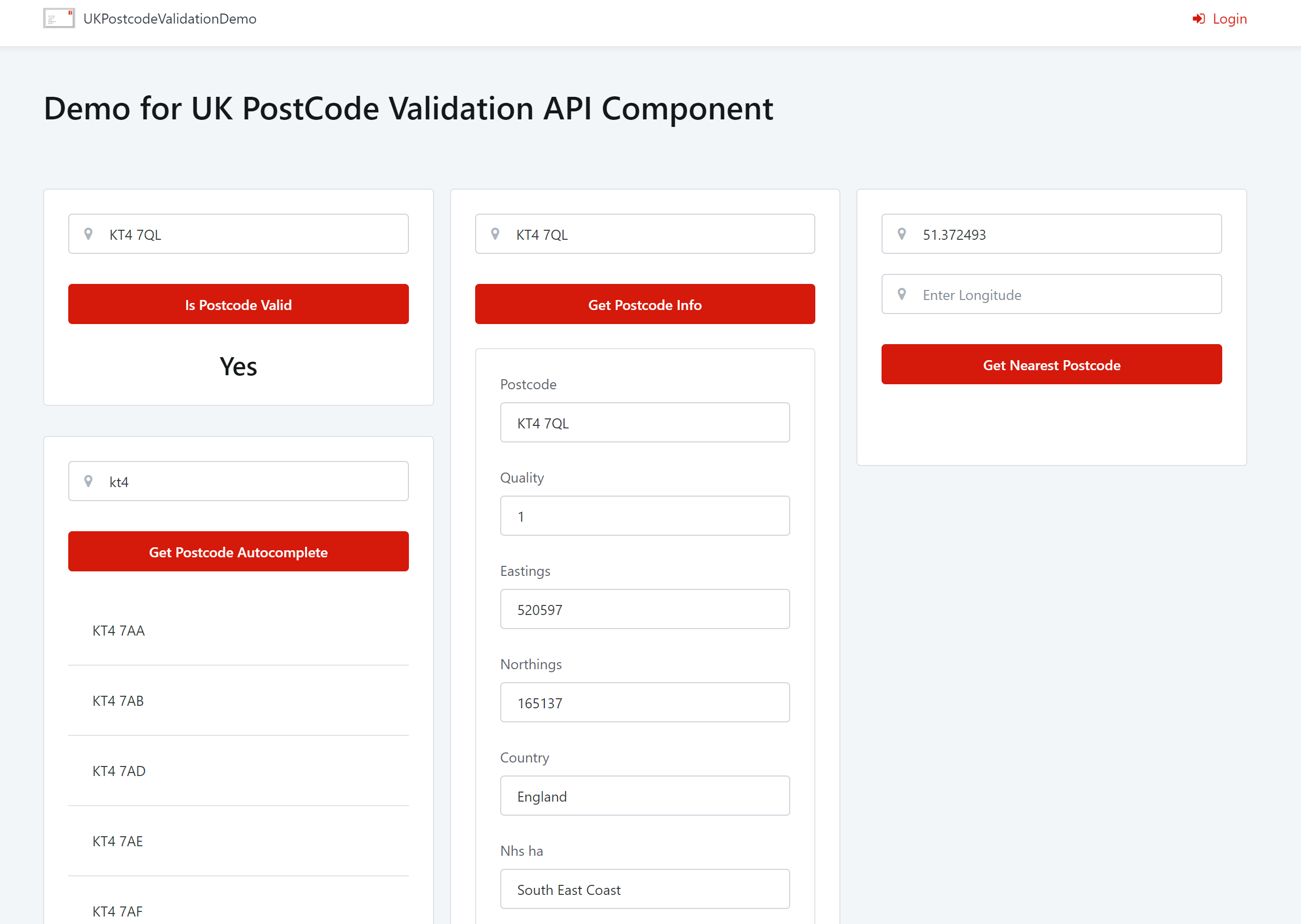 UK Postcode Validation - Overview (O11) | OutSystems