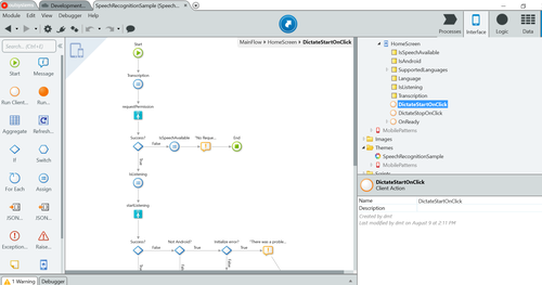 Speech Recognition Plugin Sample - Overview (O11) | OutSystems