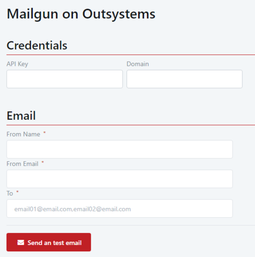 Mailgun Sample - Overview (O11) | OutSystems