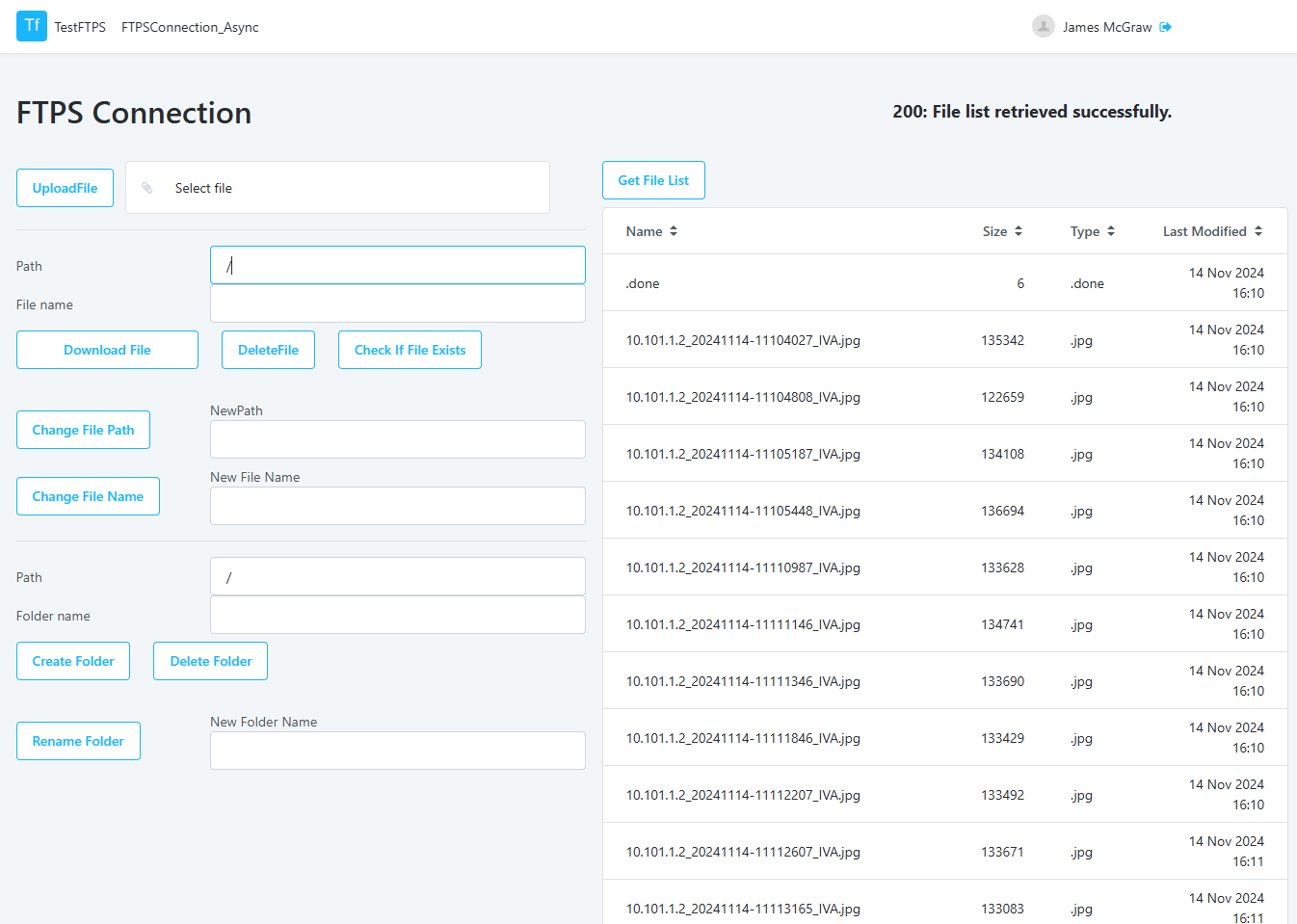 Fluent FTPS Connection Manager - Overview (O11) | OutSystems
