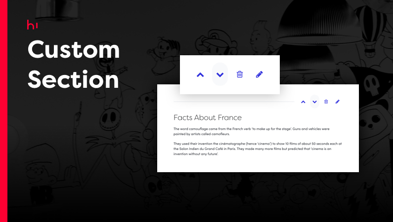 Hi Custom Section