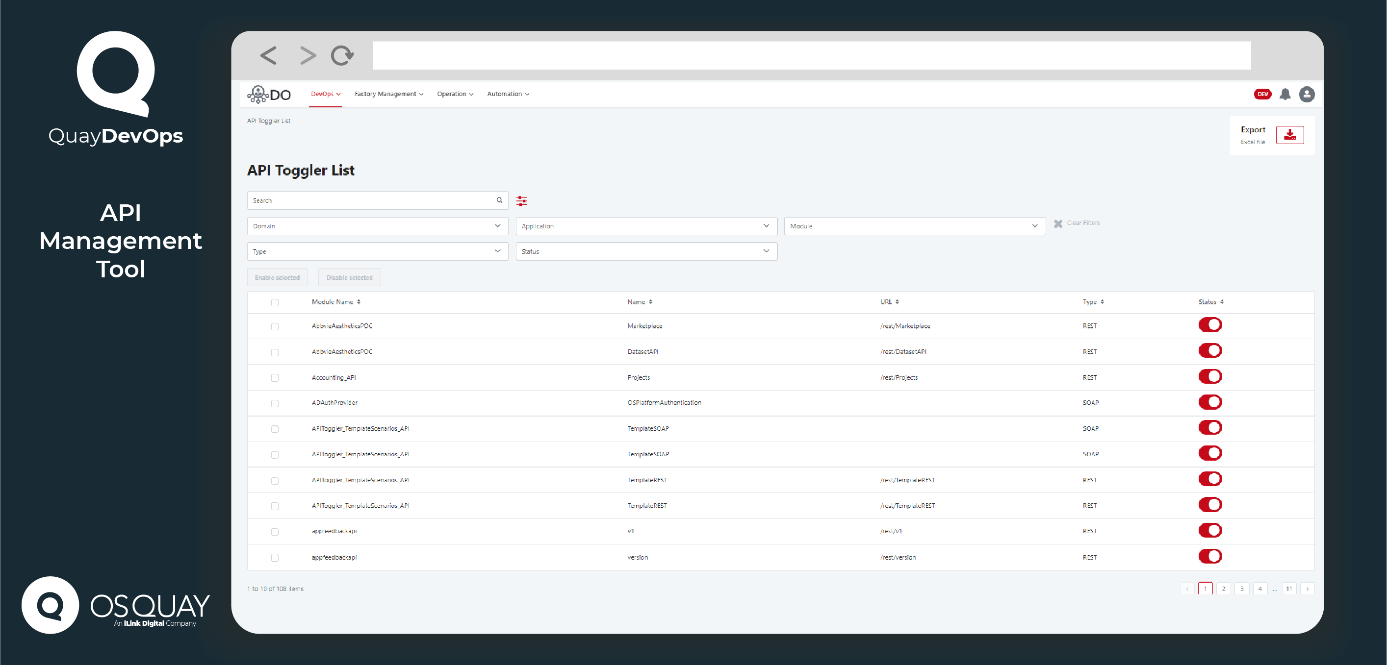 QuayDevOps – OutSystems DevOps