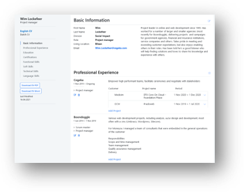 CV Tool