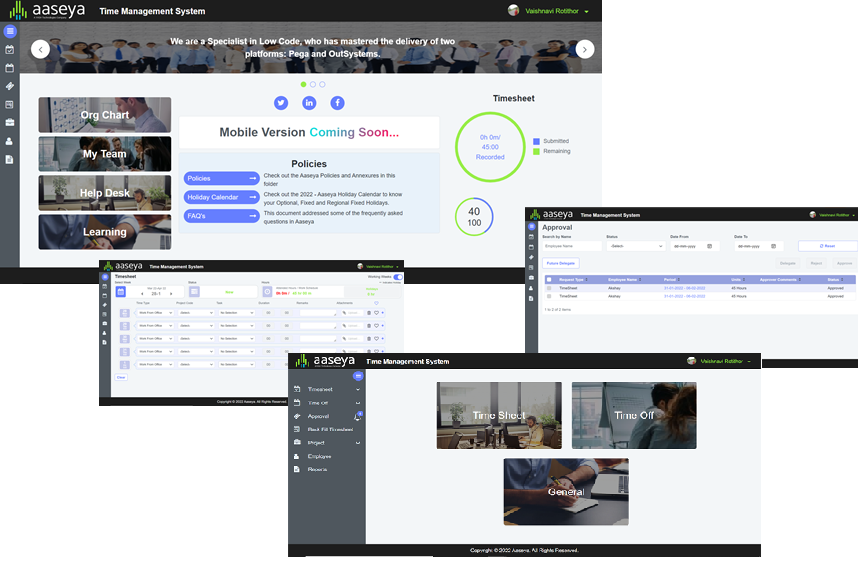 TMS – Time Management systems