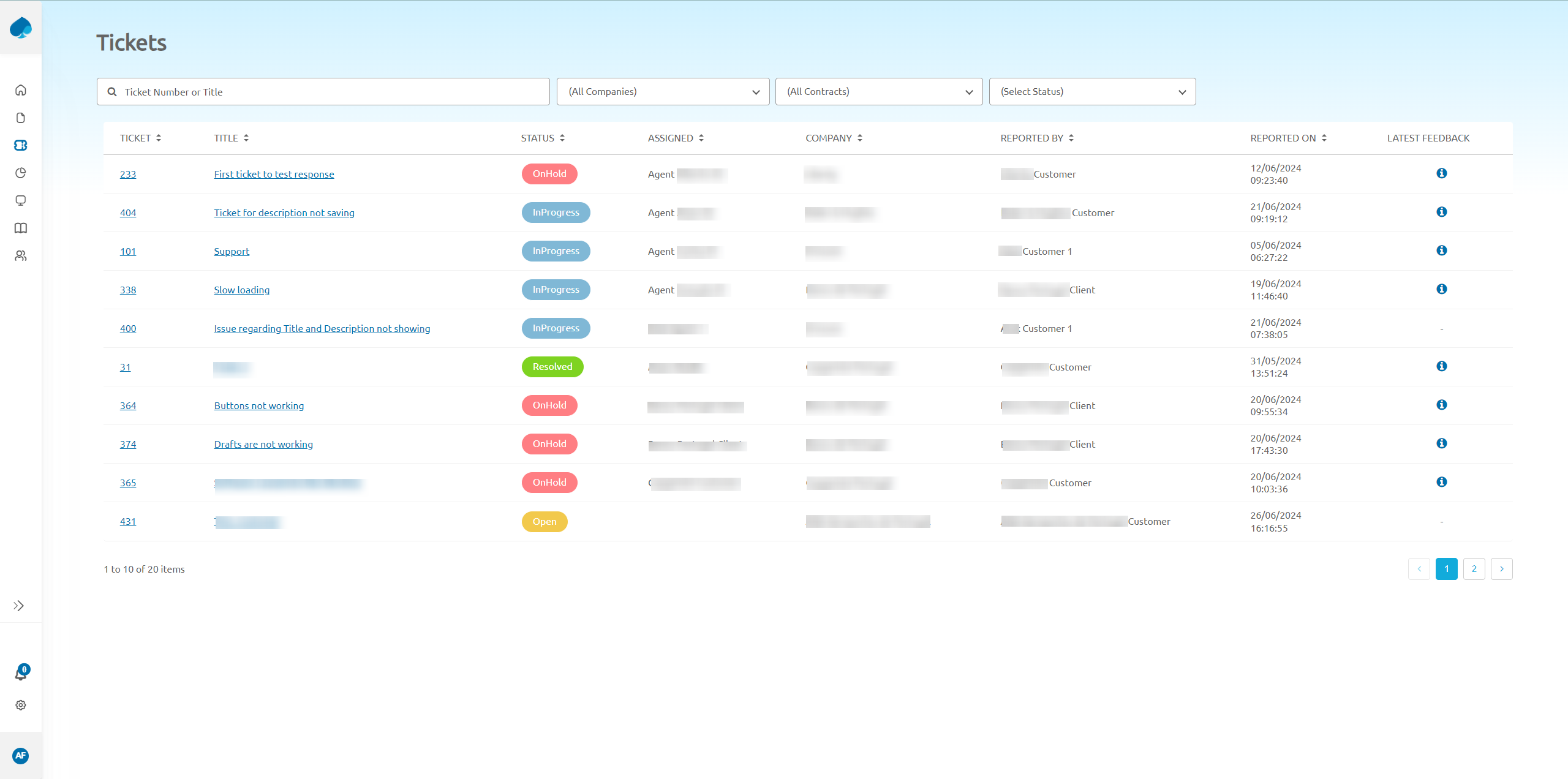 Support Portal
