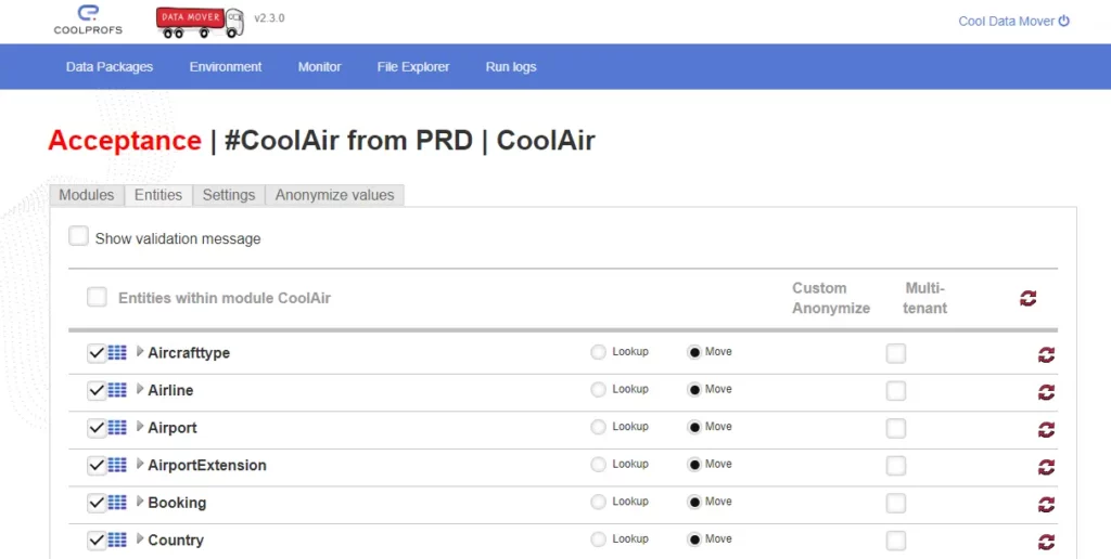 Cool Data Mover