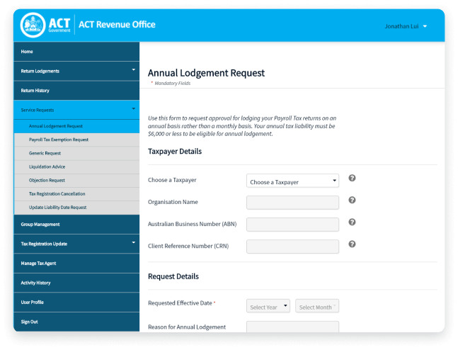 Tax SelfServe